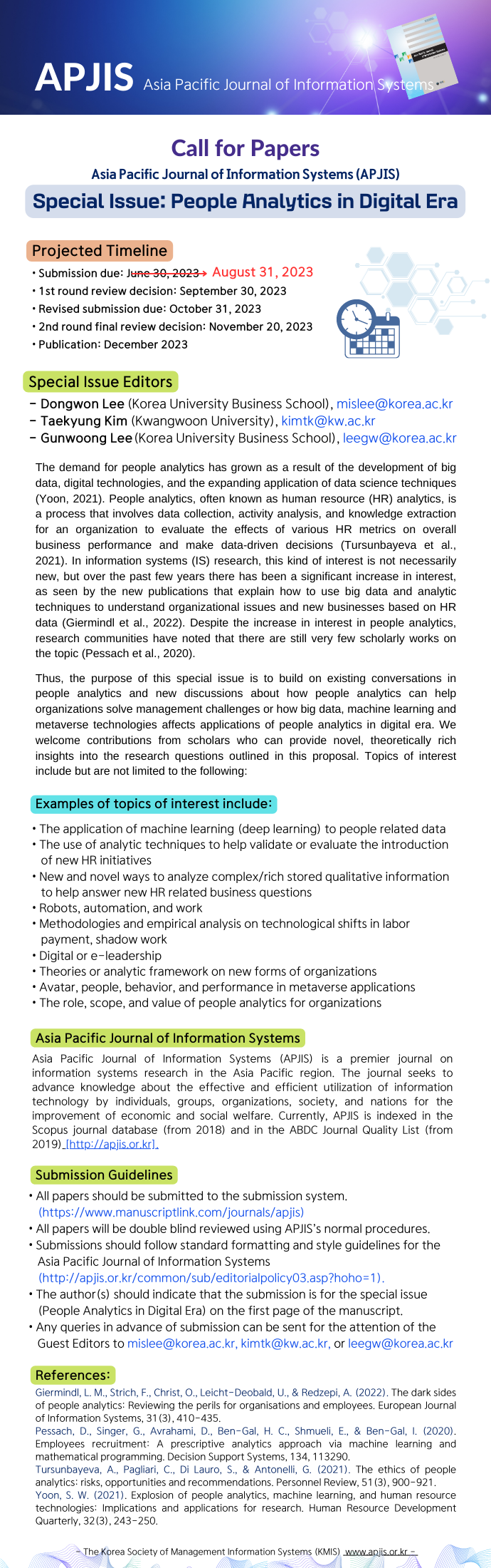 Asia Pacific Journal of Information Systems (APJIS)